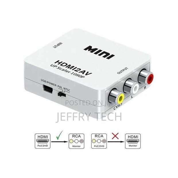 Mini AV2HDMI Converter - White - main view