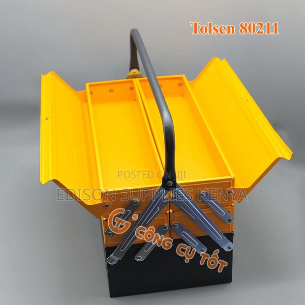 Tool Box Metallic Tolsen Metallic Tool Box Cantilever 5layer - thumbnail 3