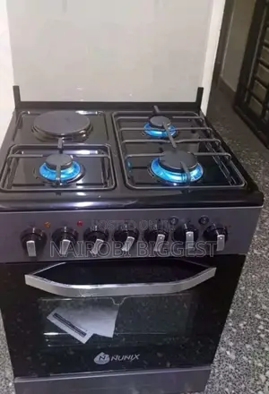 Nunix 60 By 60 Standing 3gas+1electric Cooker