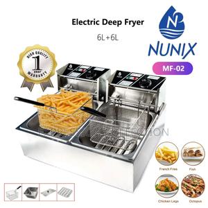 Nunix 6+6litres Double Deep Fryer - main view