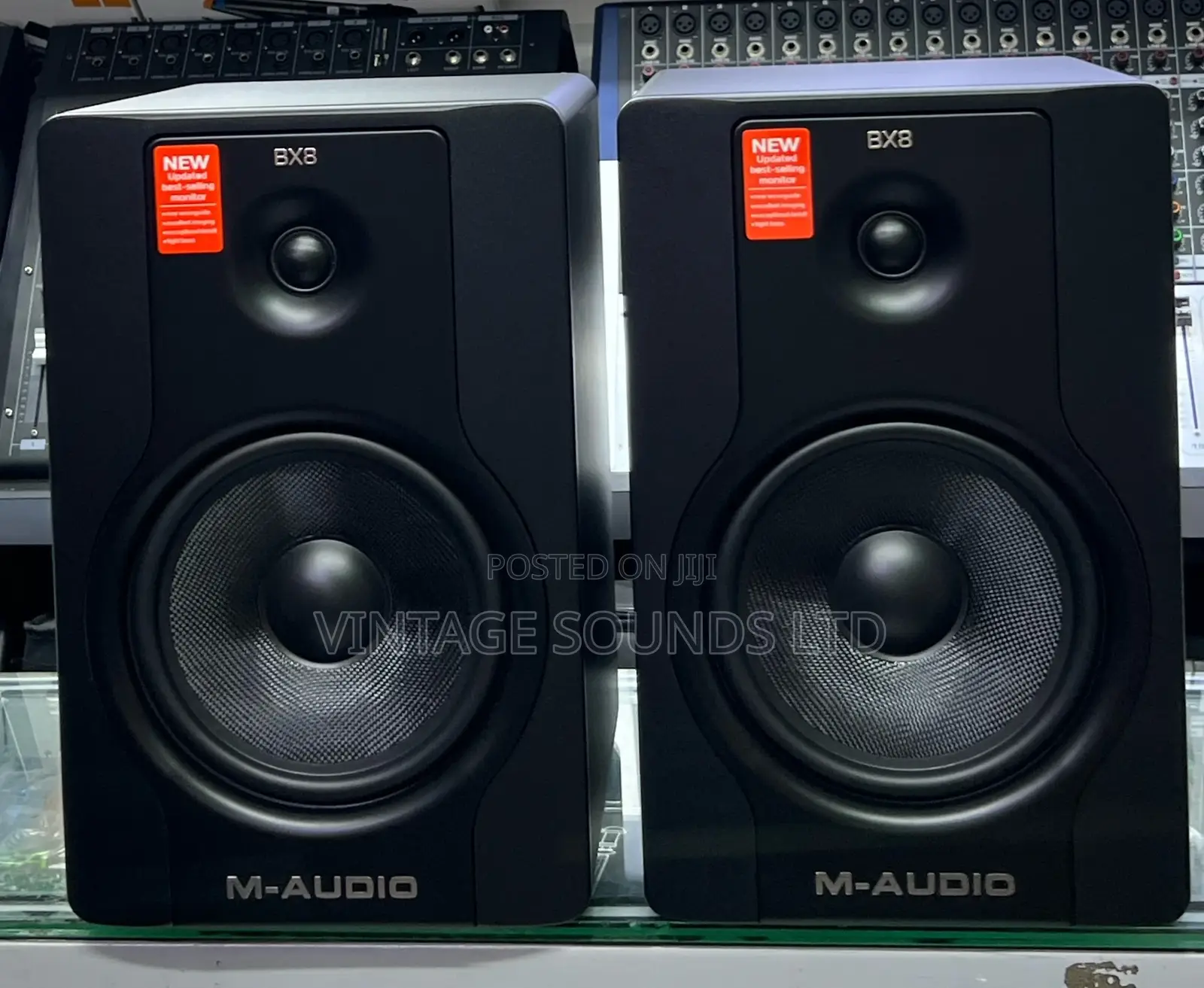 M-Audio BX8 D2 130W 8" Two-Way Active Studio Monitor