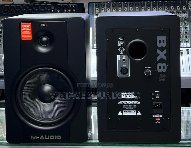 M-Audio BX8 D2 130W 8" Two-Way Active Studio Monitor - main view
