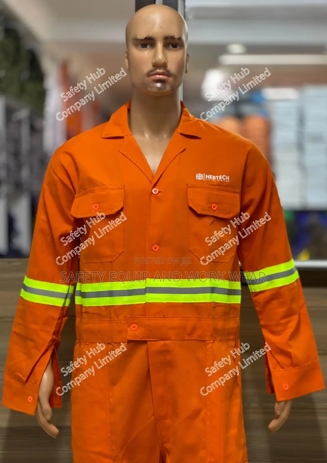 Reflective Overalls For High - Visibility Protection