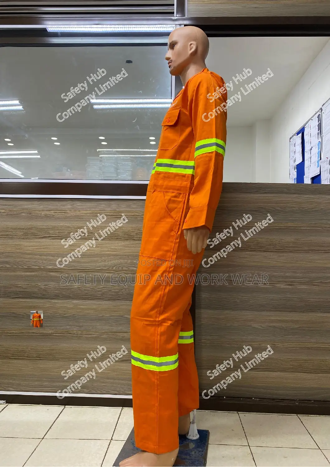 Reflective Overalls For High - Visibility Protection