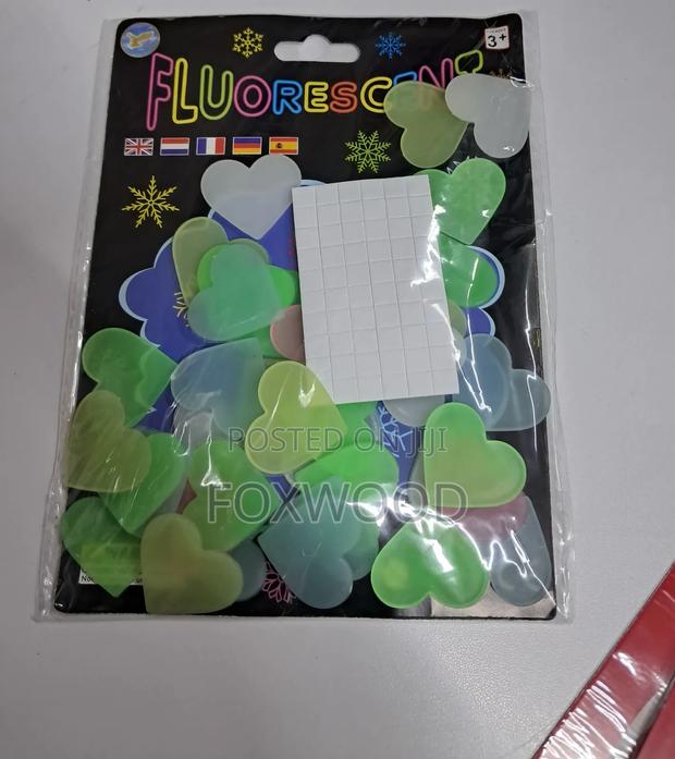 Glow in the Dark Stars Wall Stickers 3pkts - thumbnail 4