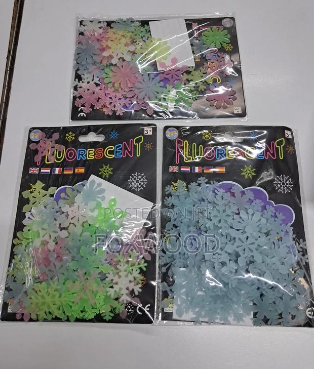 Glow in the Dark Stars Wall Stickers 3pkts