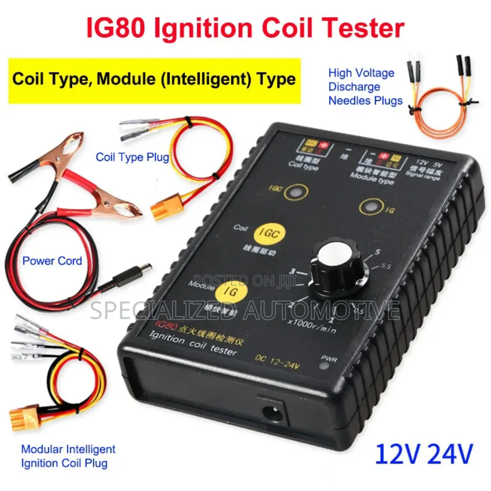 Vehicle Ignition Coil Tester Kit