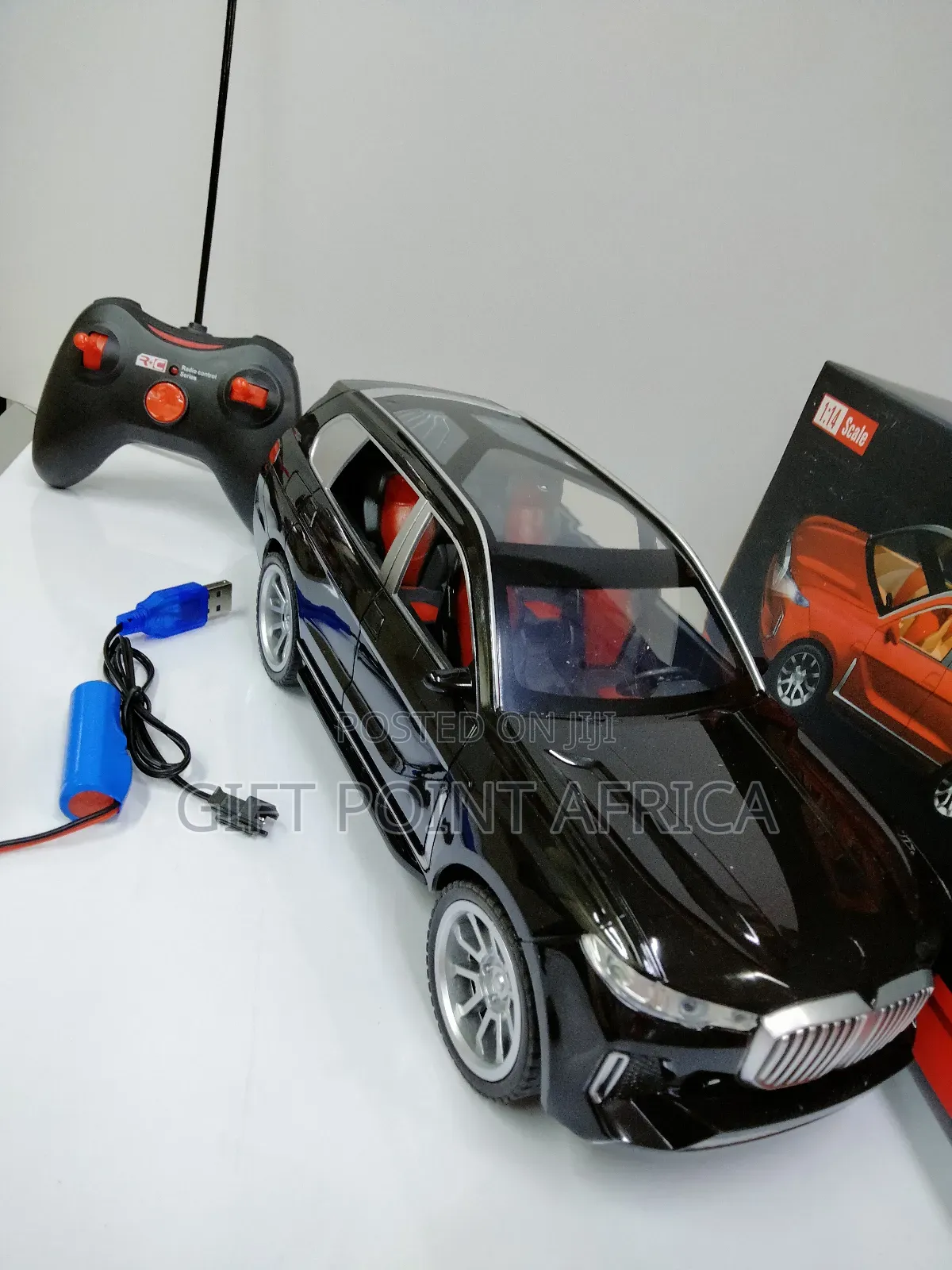 Metallic Rechargeable Remote Control Toy Car for Kids