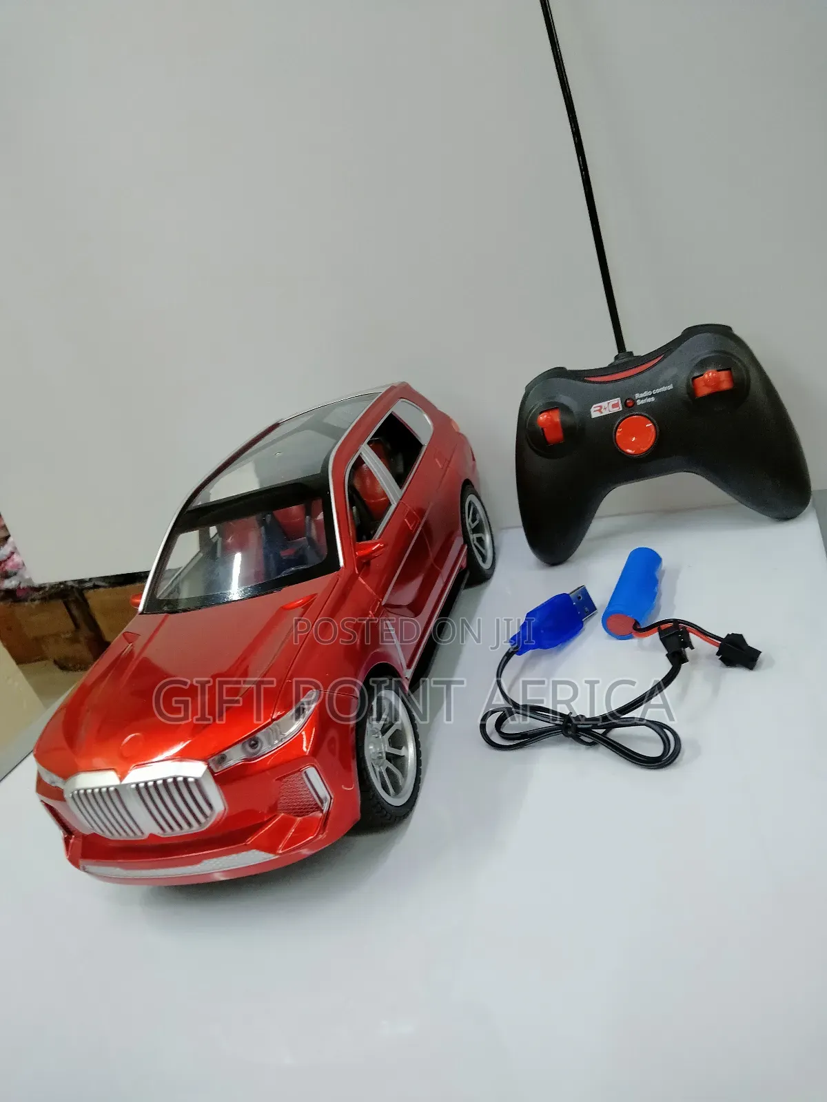 Metallic Rechargeable Remote Control Toy Car for Kids