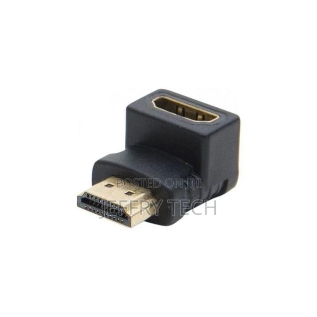 HDMI M/F 90° Adapter - Black