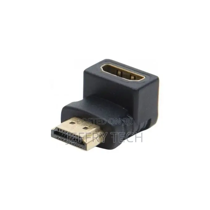 HDMI M/F 90° Adapter - Black