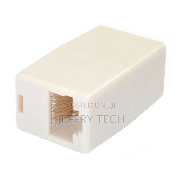 RJ45 Cat5e Modular Inline Coupler - RJ45 to RJ45 Adapter - F