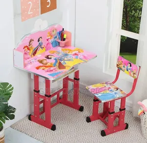 Cartoon Themed Kids Study Desk