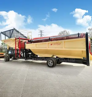 Placer Gold Separator Portable Gold Trommel Screen Price