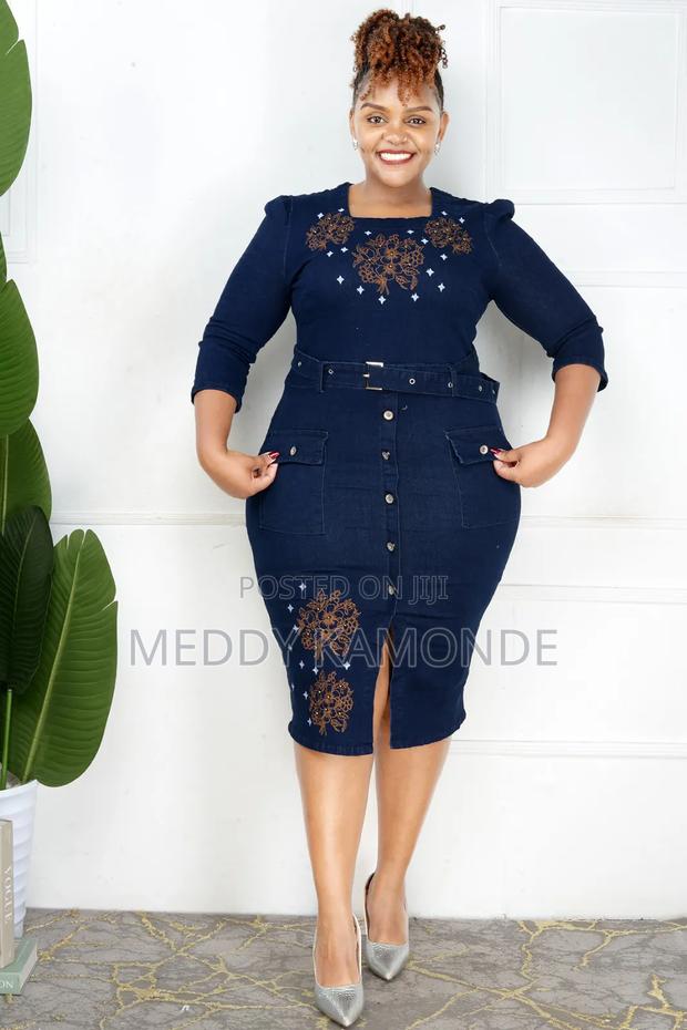 Designer Denim Dresses(Fits Upto 6xl)