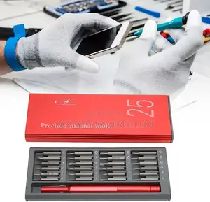 25 in 1 Screwdriver Set, Metal Hardware Repair Tool Set