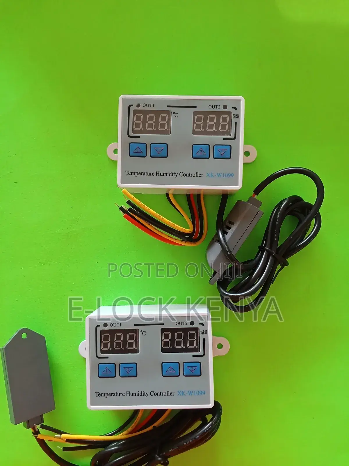 Thermostat and Hygrometer for Incubator Use