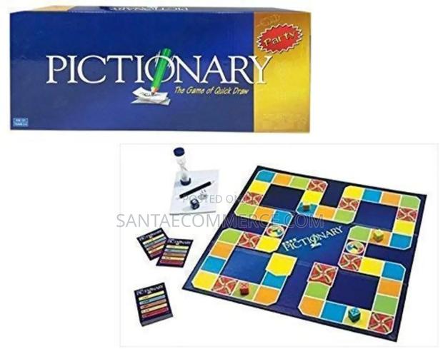 Pictionary Quick Draw Sketches Board Game - main view