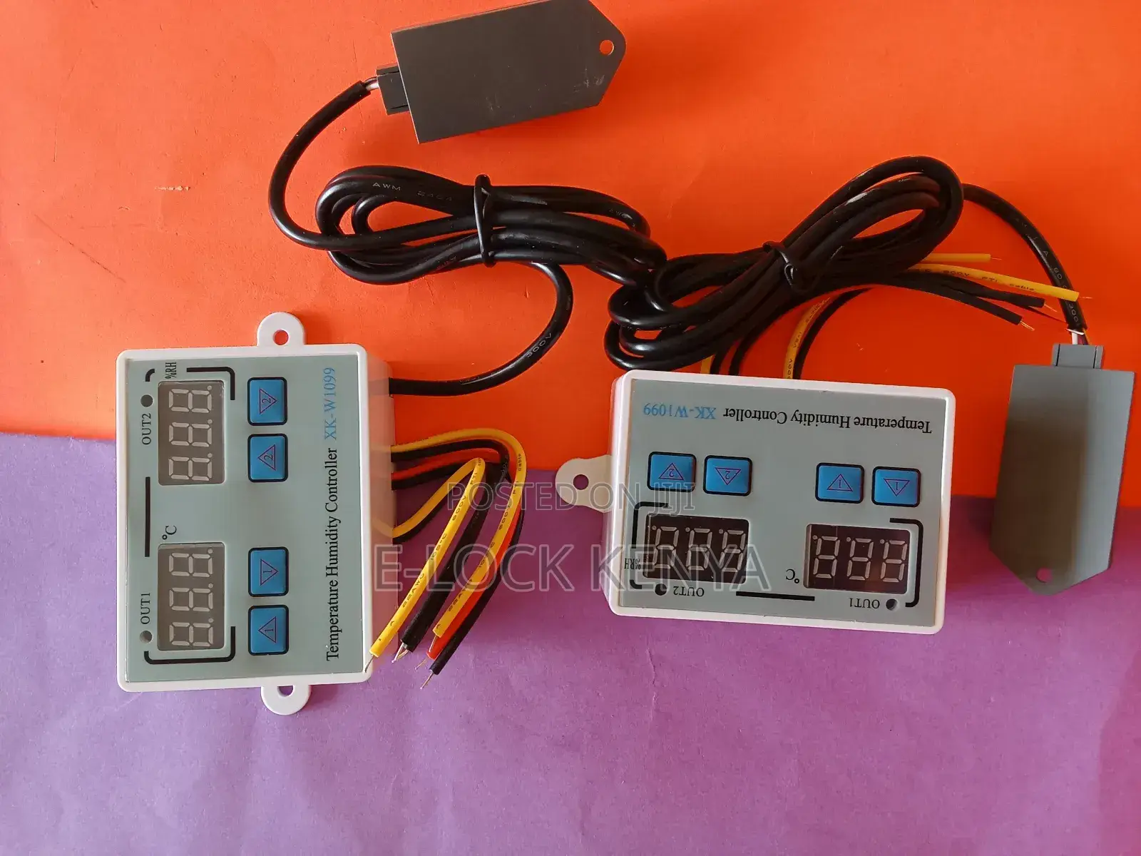 Hygrometer and Thermostat for Hatchers