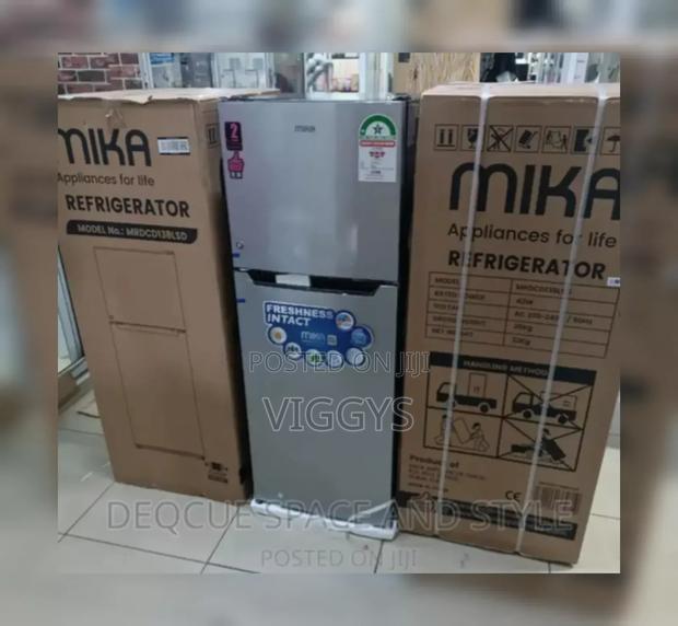 Mika 118 Litres Fridge Double Door Mika Fridge.