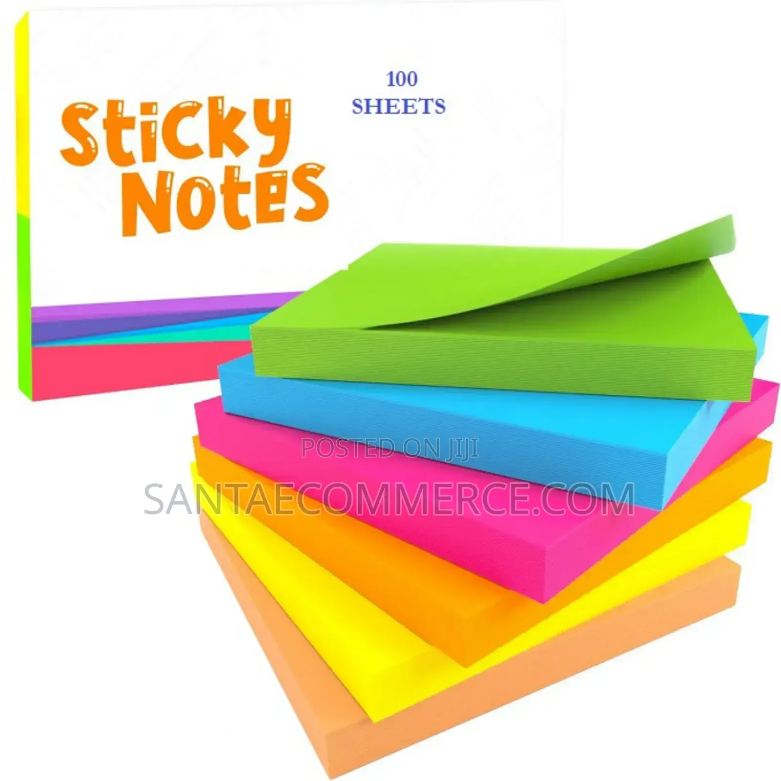 Sticky Notes 3′′X3′′ 100 Sheets Strong Self-Stick