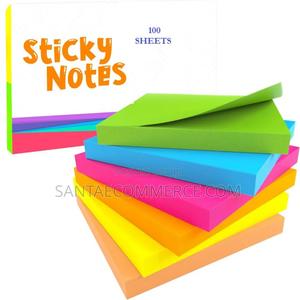 Sticky Notes 3′′X3′′ 100 Sheets Strong Self-Stick - thumbnail 2