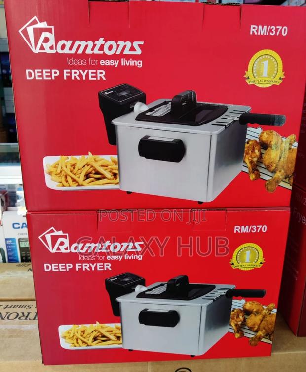 *Ramtons Deep Fryer 4.5litres (Double)