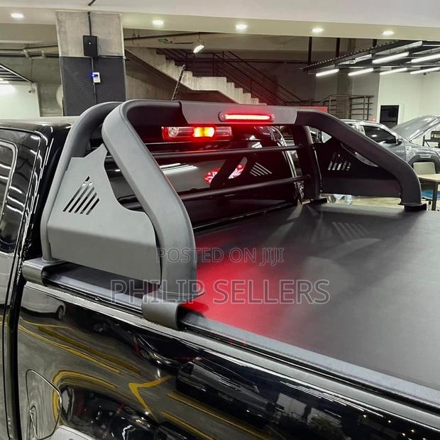 Double Cab Rollbar Available * Matte Black * Has Brake Light - main view