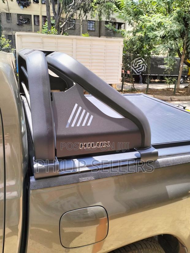 Double Cab Rollbar Available * Matte Black * Has Brake Light - thumbnail 2