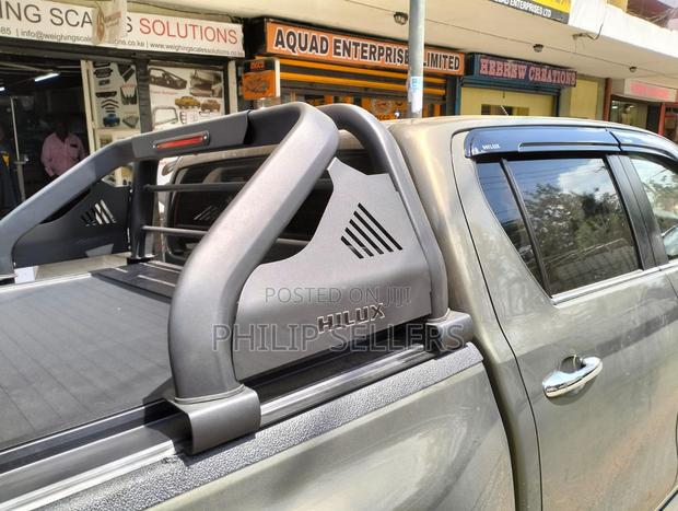 Double Cab Rollbar Available * Matte Black * Has Brake Light - thumbnail 3