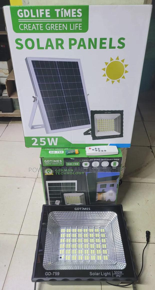 500watts Solar Floodlight Security Light - main view