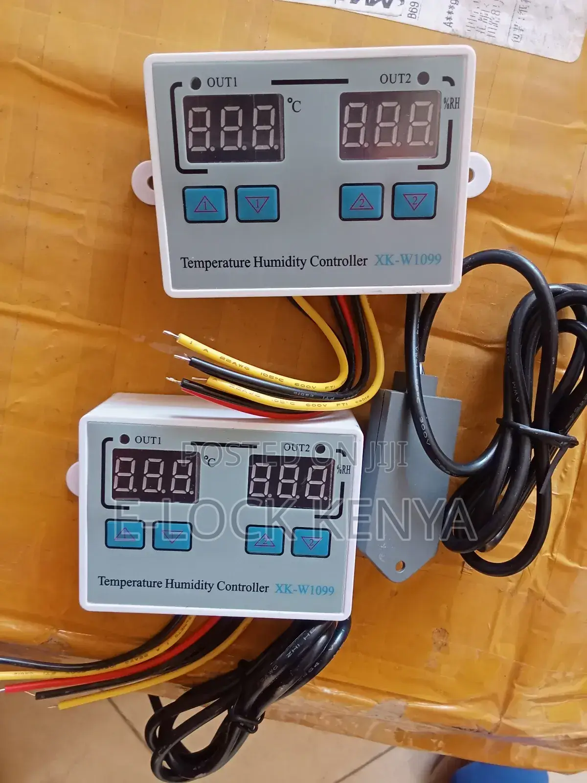 Room Thermostat With Hygrometer Combo