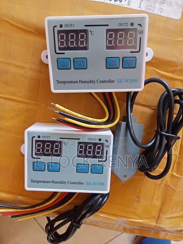 Room Thermostat With Hygrometer Combo - main view