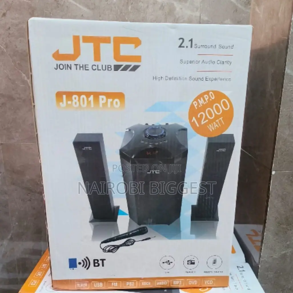Cool JTC Mtungi 2.1ch Hometheatre-Bt/Fm/Usb-System