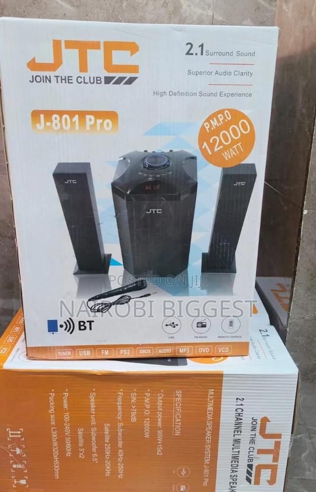 Pure JTC Mtungi 2.1ch Hometheatre-Bt/Fm/Usb-System