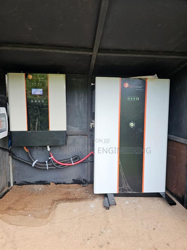 Lithium Battery Solar Panels Hybrid Inverter Installations - main view