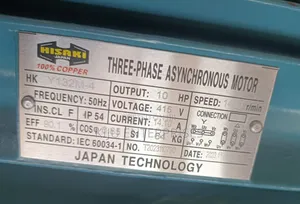 10hp 3phase Electric Powered