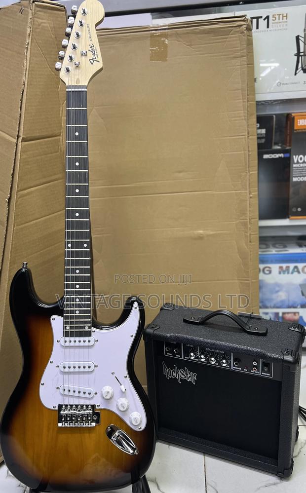 Fender Electric Gutar +Mini Bass Combo - main view