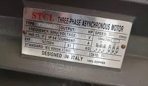 Three Phase 20hp Motor