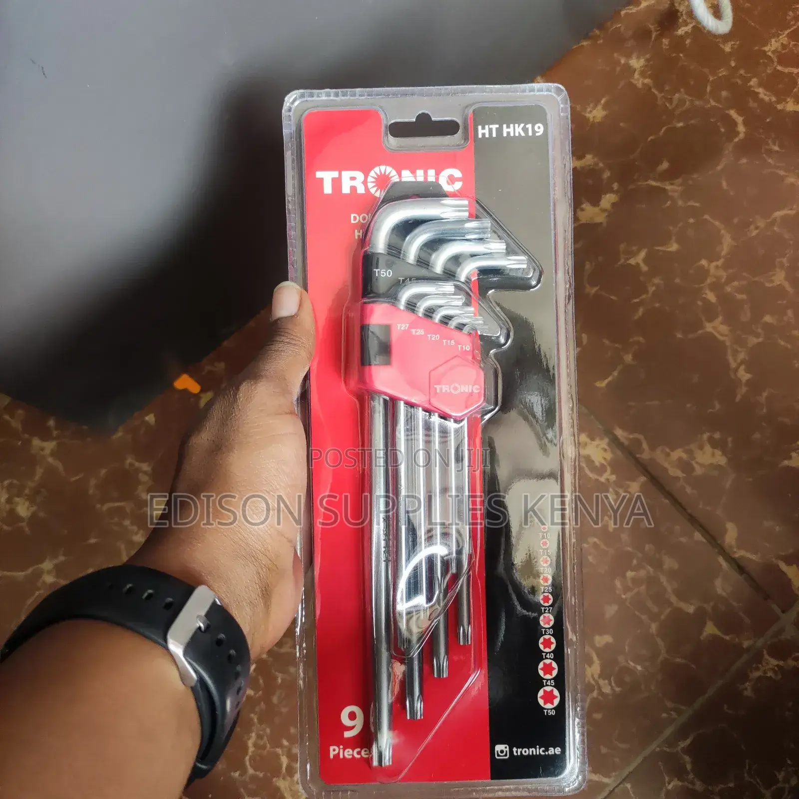 Tronic Hex Key Set Double Ring Hex Keys Allen Key Set Torx