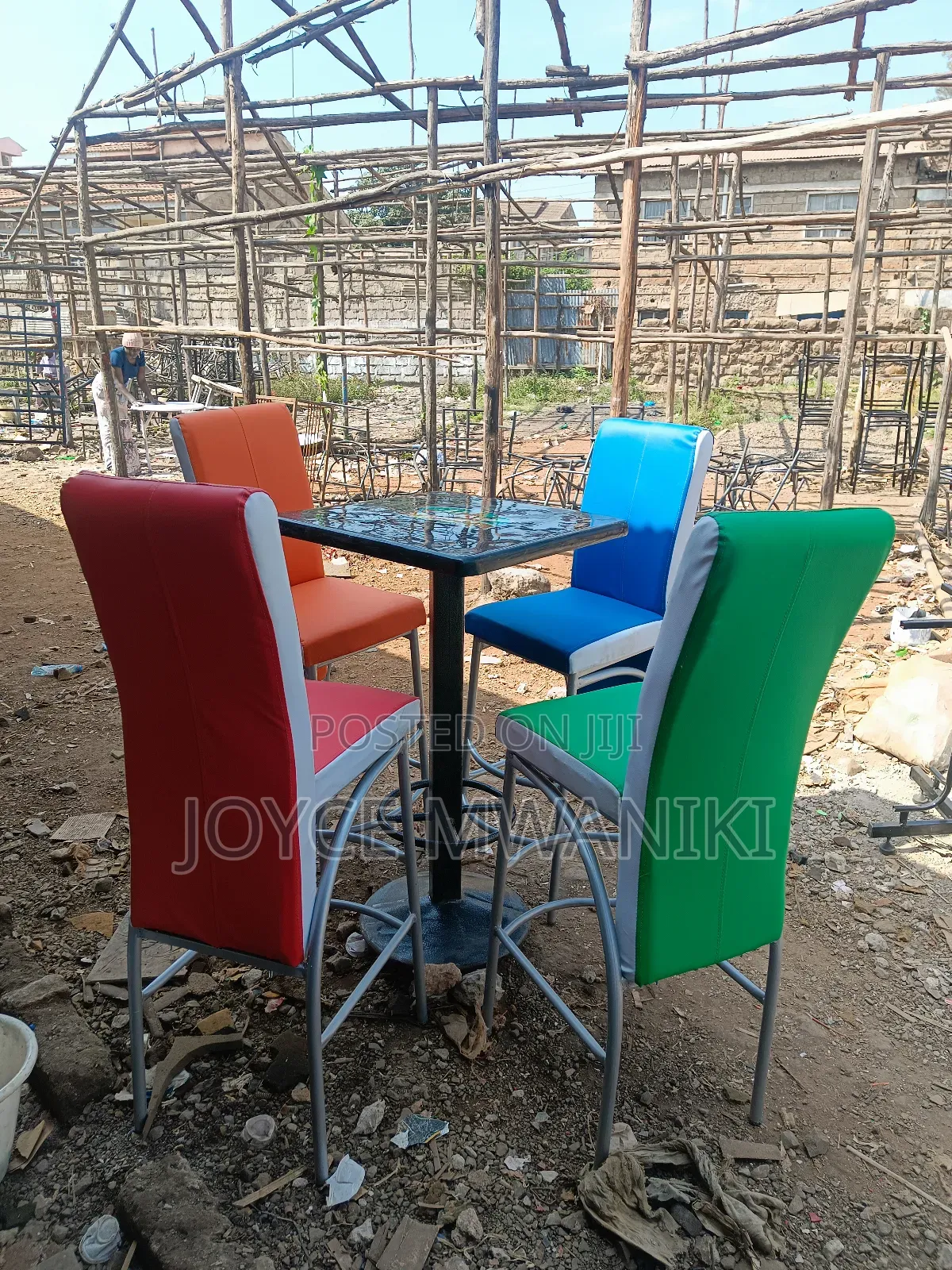 High Bar Chairs Executive Set.