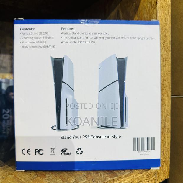 PS5 Stand!! PS5 Slim Vertical Stand!! - thumbnail 2