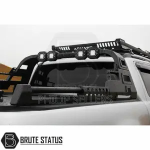 Ford Ranger 2012-2022 X10 Combat Roll Bar With LED Lights