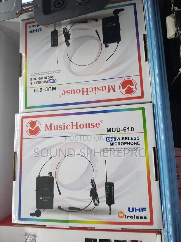 Music House MUD-610 UHF Lapel Microphone - main view