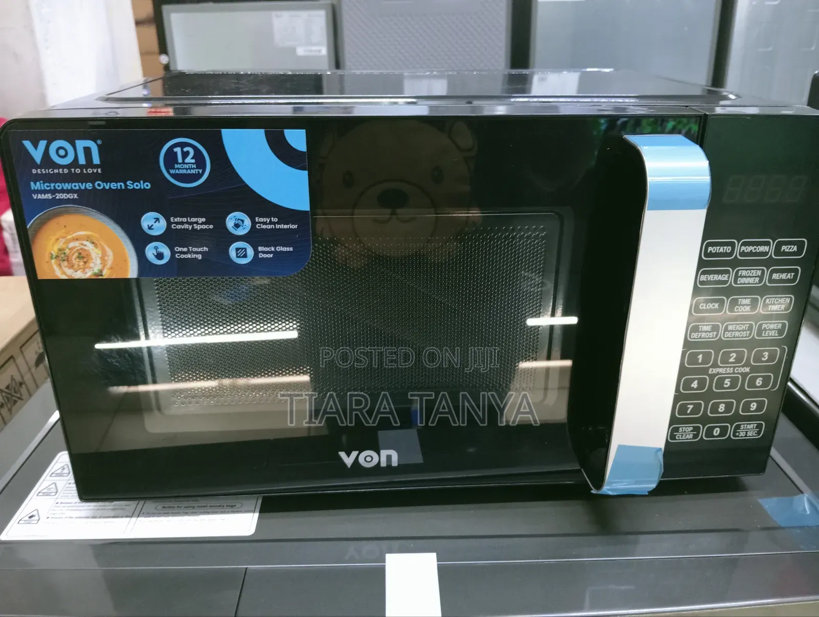 Von VAMS-20DGX Microwave Oven Solo - 20L