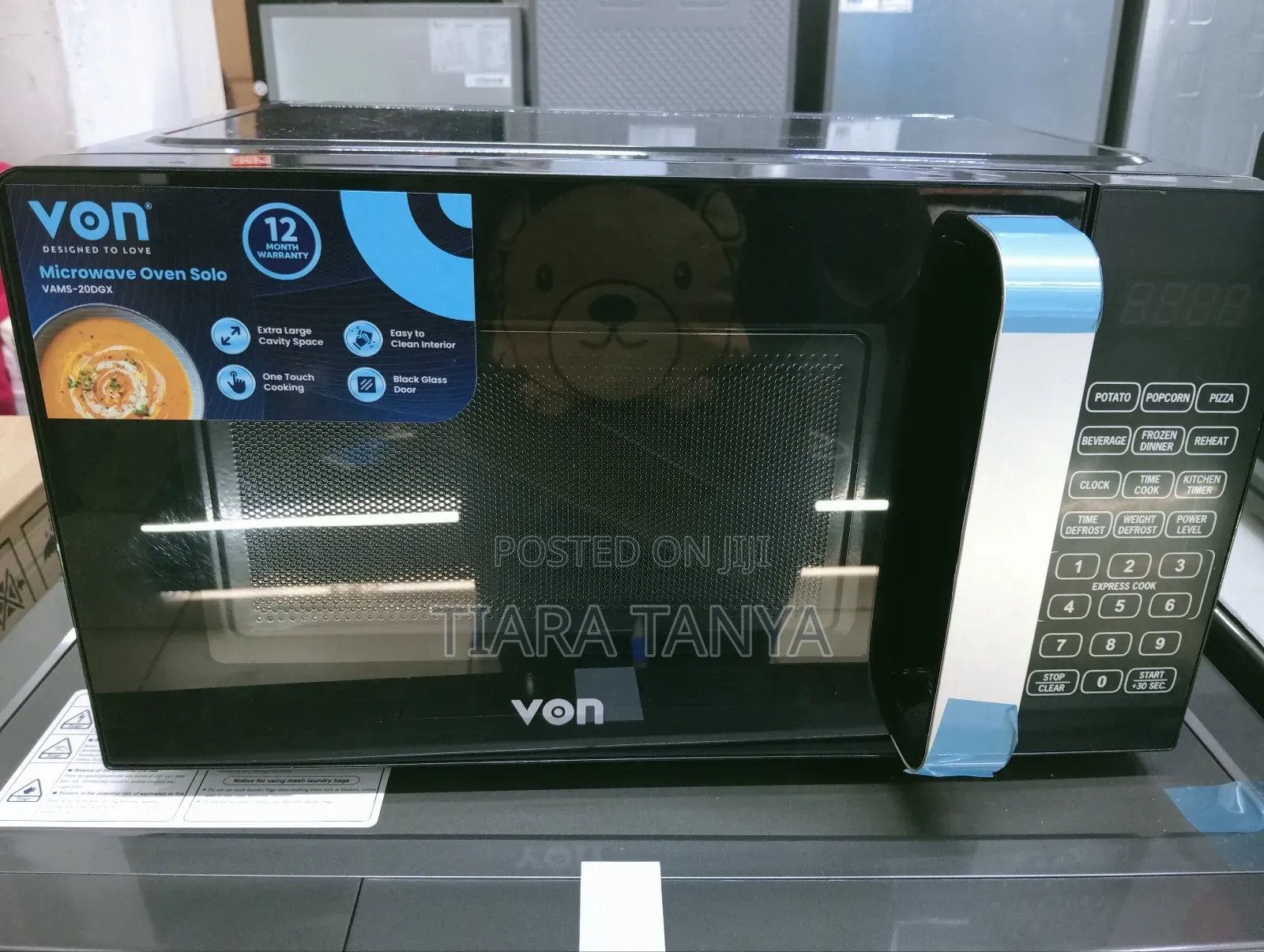 Von VAMS-20DGX Microwave Oven Solo - 20L