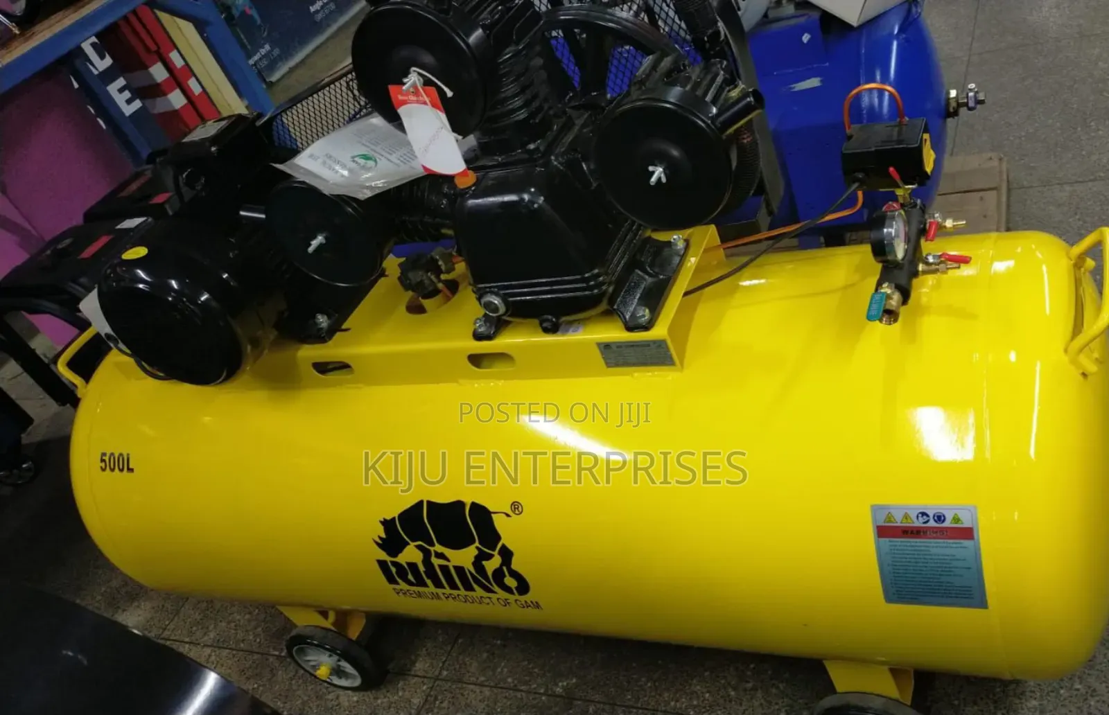 Air Compressor 500litres Rhino Brand