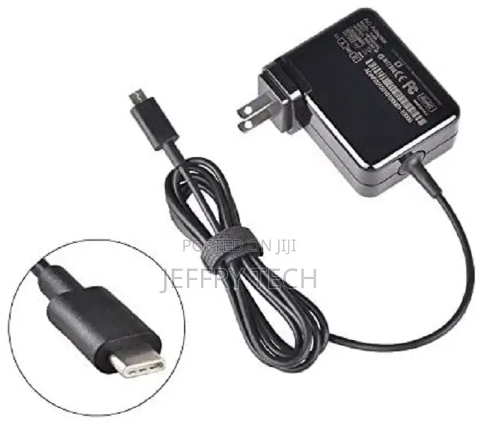5.25V 3A USB-C Ac Power Adapter Tablet Battery Charger Compa