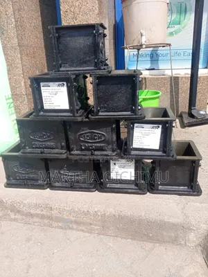 Cast Iron Concrete Testing Cube Moulds