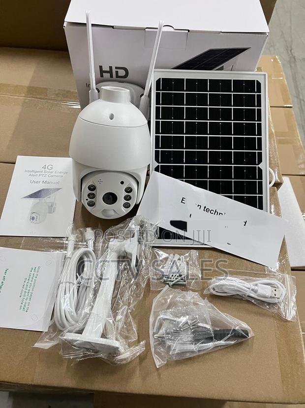 Outdoor 4G Solar Powered CCTV Camera - main view